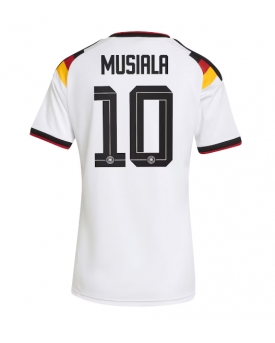 Billige Fotballdrakt Tyskland Jamal Musiala #10 Replika Hjemmedrakt Dame VM 2026 Kortermet Billige Fotballdrakt Tyskland Jamal Musiala #10 Replika Hjemmedrakt Dame VM 2026 Kortermet